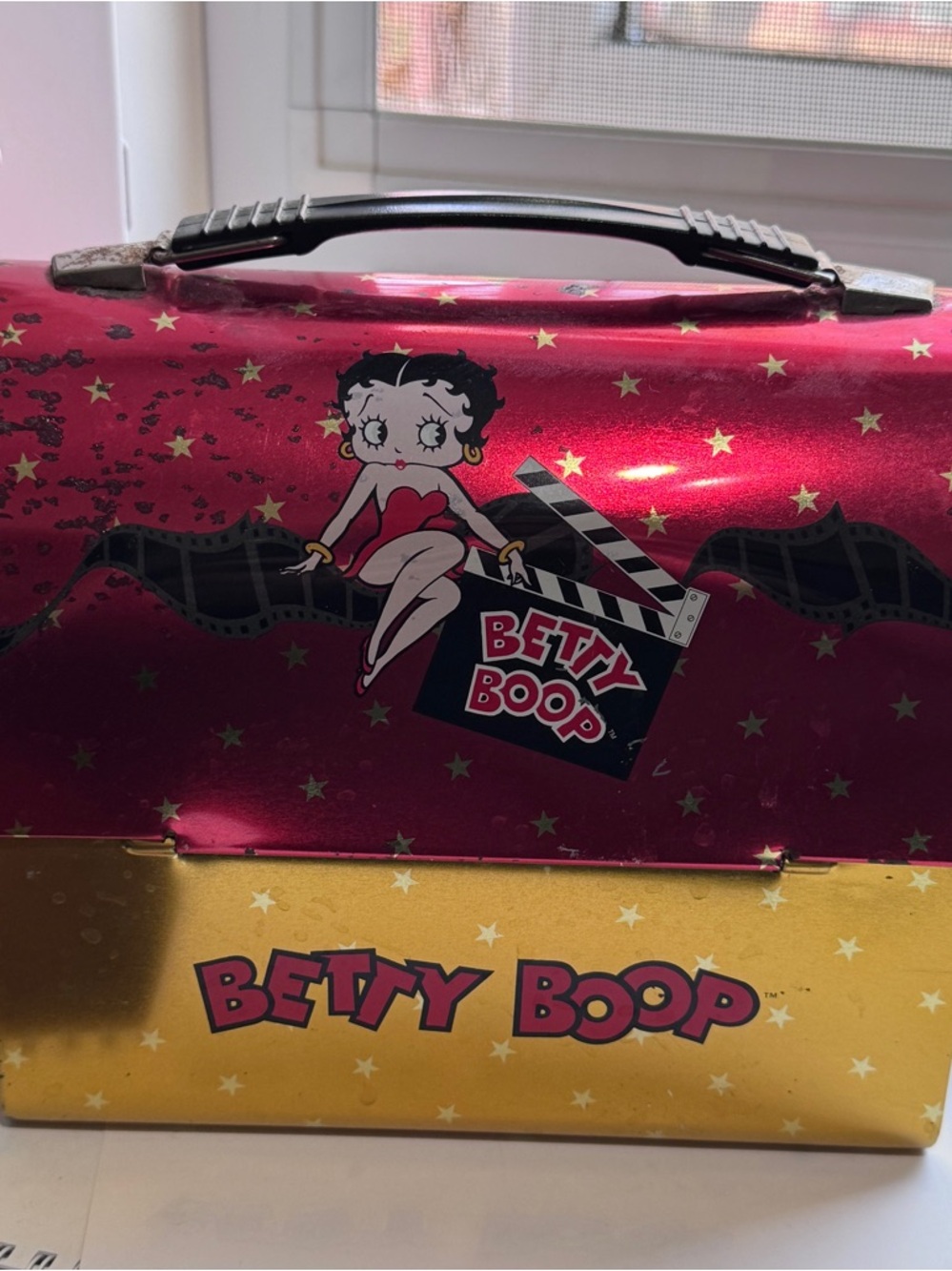 π Betty Boop Tin Lunch Box Retro Collectible Boop-Oop-A-Doop Vintage Style β¨ - Picture 3 of 16